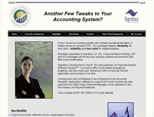 Tablet Screenshot of financialportrait.com